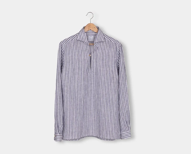 Men's Henley T-Shirts for a Casual TwistCamicia Capri Righe Larghe