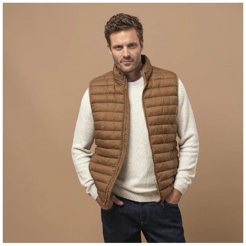 Fashionable Men's Denim JacketsBenjamin Vest - Tobak