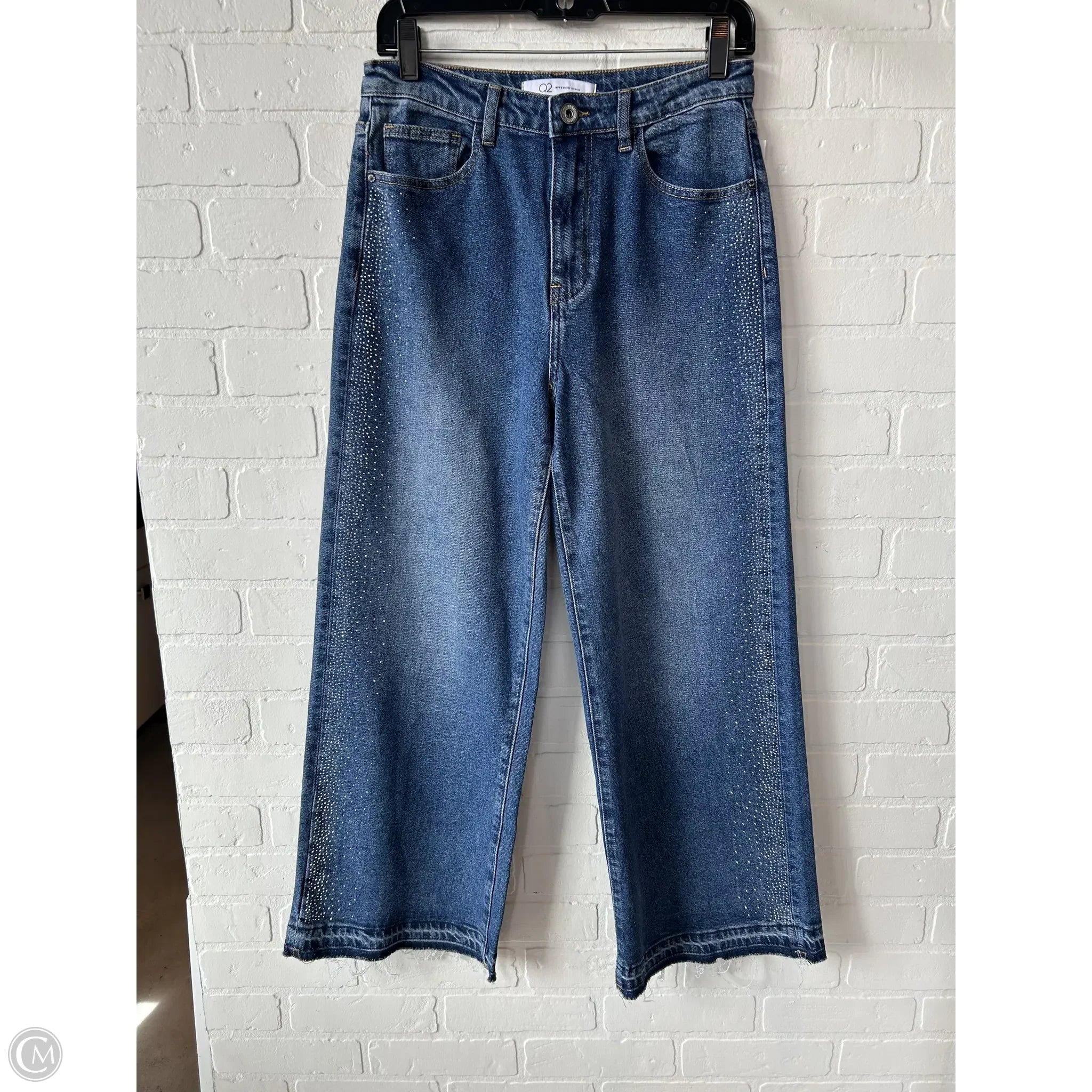 Hipster Men's JeansJeans Wide Leg By Clothes Mentor In Blue Denim, Size: 4