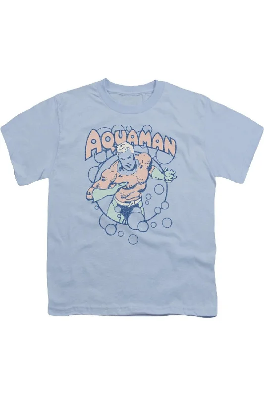 Men's Shirts with Patchwork SleevesDC Comics Bubbles Short Sleeve Youth Tee / T-Shirt Men's Shirts with Patchwork SleevesDC Comics Bubbles Short Sleeve Youth Tee / T-Shirt