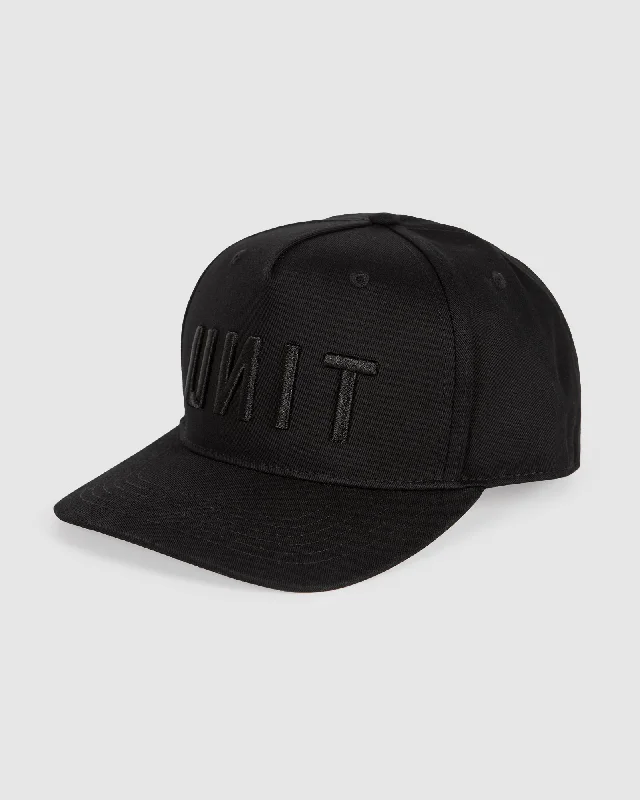 Classic Bowler HatsUNIT Mens Frontline Snapback Cap