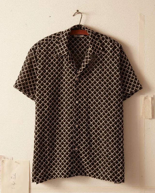 Men's Hunting Shirts for Camouflage and ComfortEmbroidered Sheer Siren Short Sleeve Shirt Men's Hunting Shirts for Camouflage and ComfortEmbroidered Sheer Siren Short Sleeve Shirt
