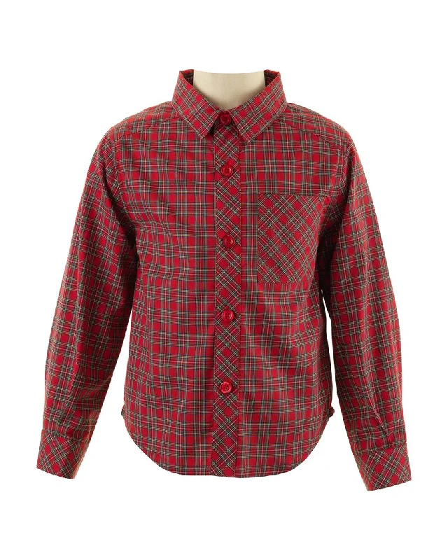 Men's Geometric Print Shirts for a Modern TwistRachel Riley Tartan Shirt