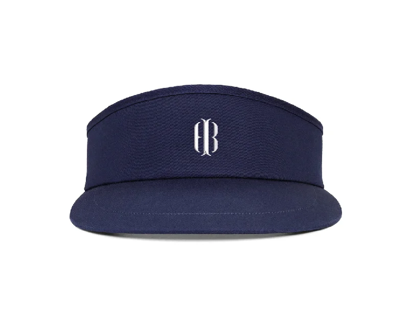 Kids' Sun HatsThe Cocktail Tour Visor: Navy with White HB Icon
