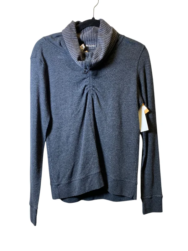 Men's Hoodies for Ice FishingAthletic Sweatshirt Collar By Lululemon In Grey, Size: S Men's Hoodies for Ice FishingAthletic Sweatshirt Collar By Lululemon In Grey, Size: S