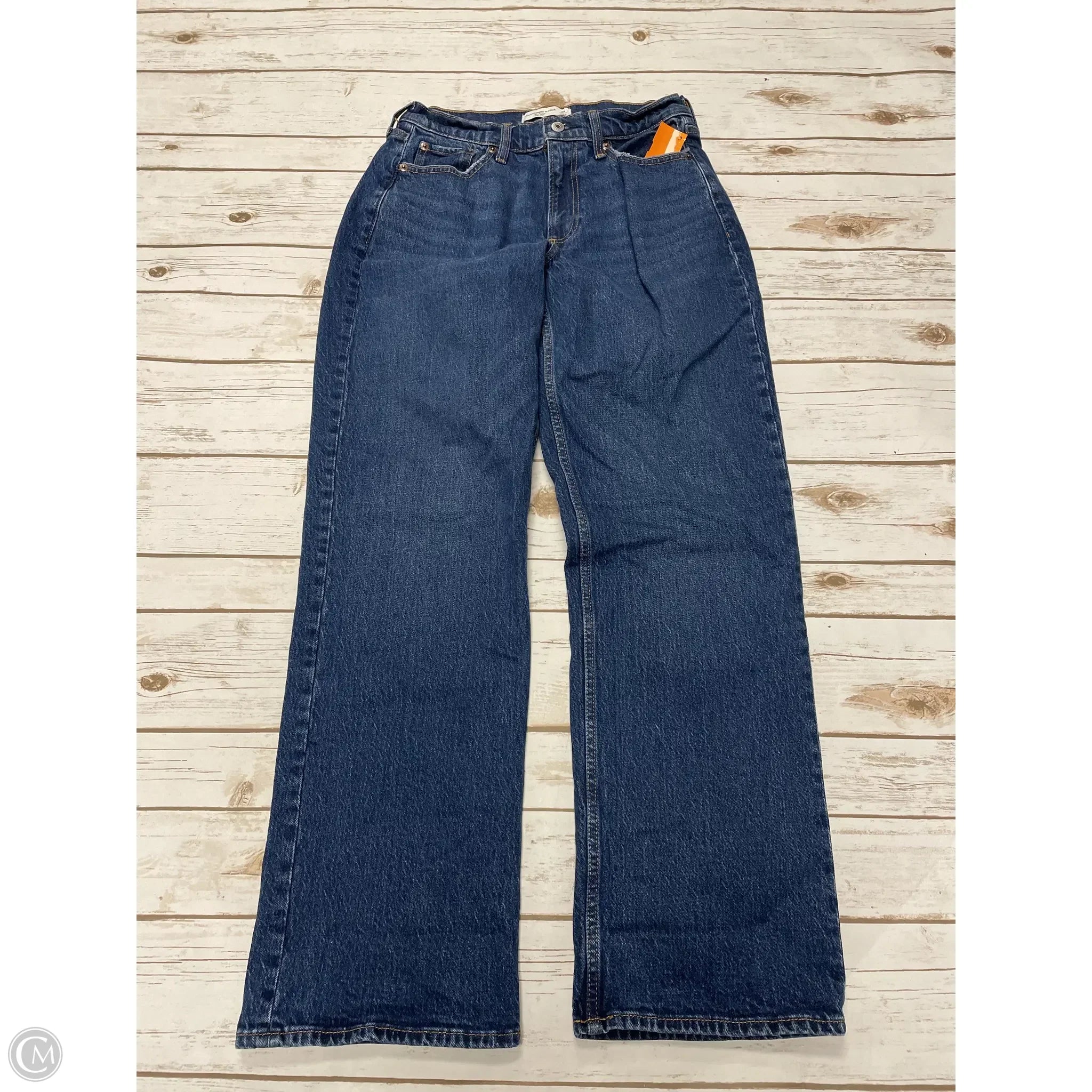 Durable Workwear Men's JeansJeans Wide Leg By Abercrombie And Fitch In Blue Denim, Size: 0