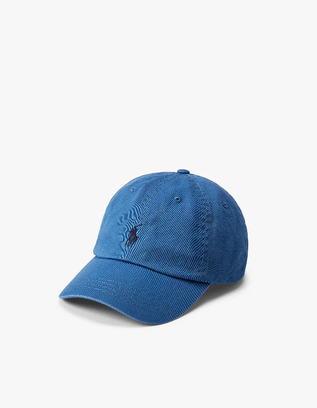 Reversible Sun HatsCotton Chino Ball Cap - Blue