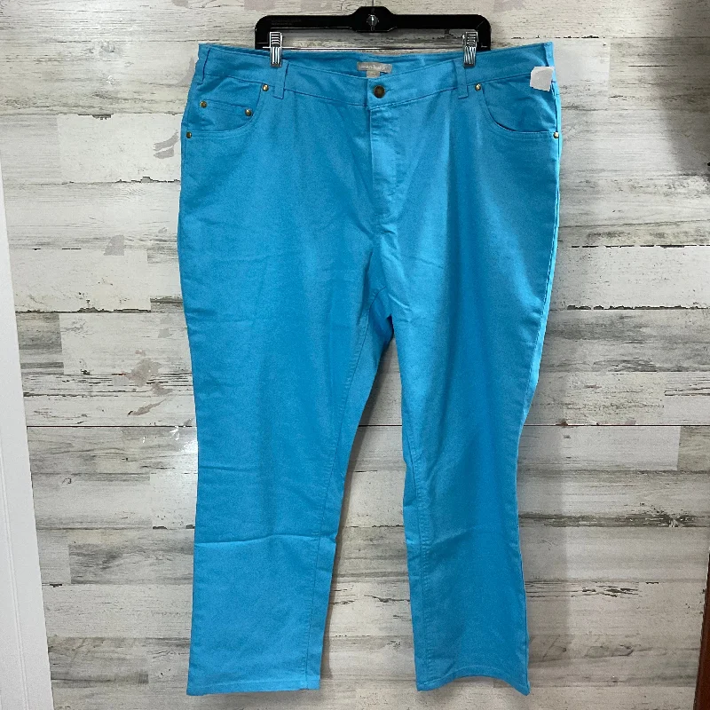 Durable Men's JeansJeans Straight By Woman Within In Blue, Size: 22w
