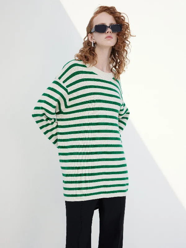 Men's Sweaters with Built-In ScarvesWool Blend Oversize Sweater
