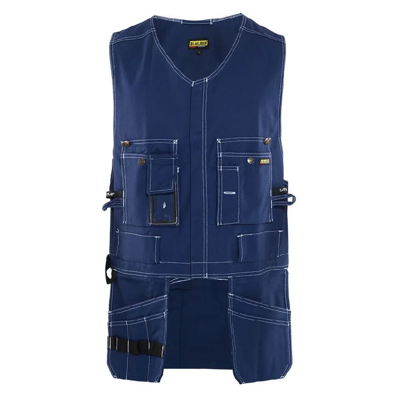 Men's Coats with Water-Repellent FabricBlaklader 3105 Waistcoat With Zip - Mens (31051370)