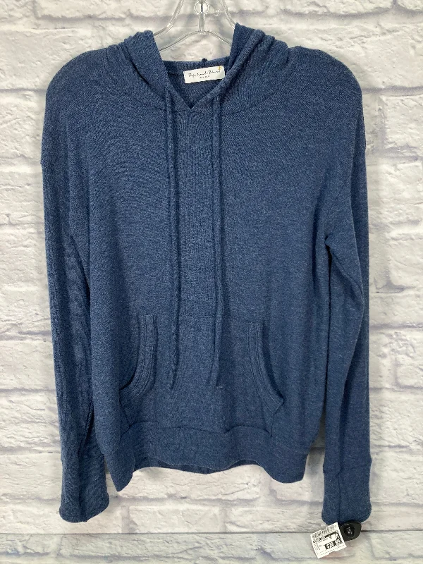 Weather-Ready Men's HoodiesSweatshirt Hoodie By Michael Stars In Blue, Size: S