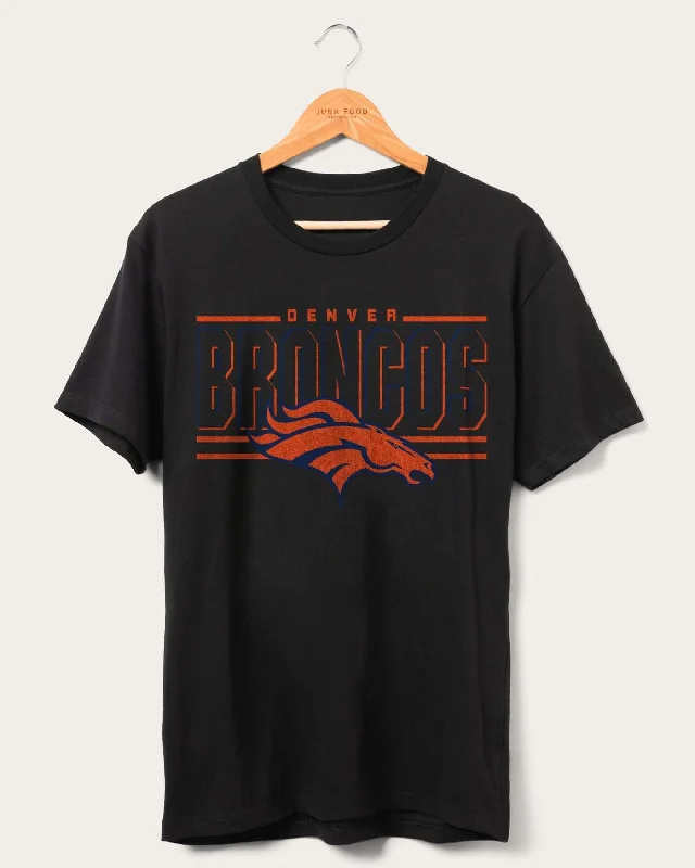 Men's Shirts with Wrinkle-Resistant FabricNFL Broncos Slogan Fan Tee