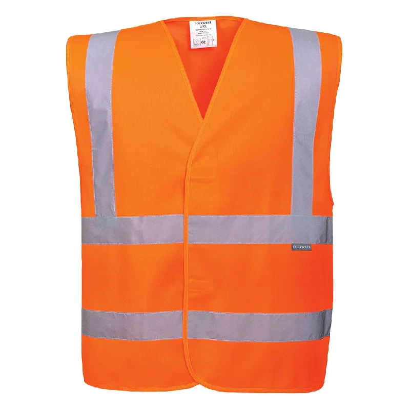 Men's Coats for WorkPortwest C470 Hi Vis Two Band & Brace Vest