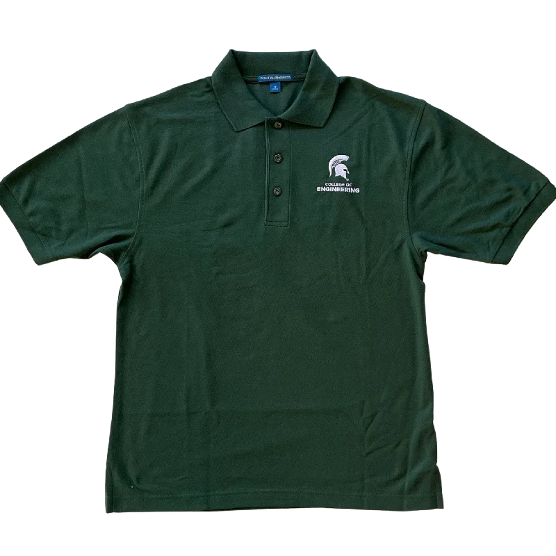 Men's Shirts with Rounded HemlinesCollege of Engineering Men's Polo Shirt
