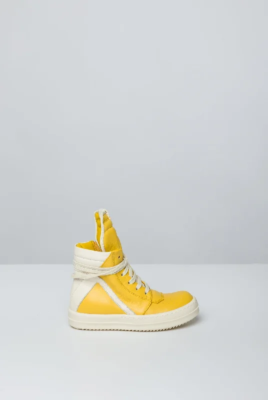 Men's Coats for City WearRick Owens Kids Geobaskets in Lemon
