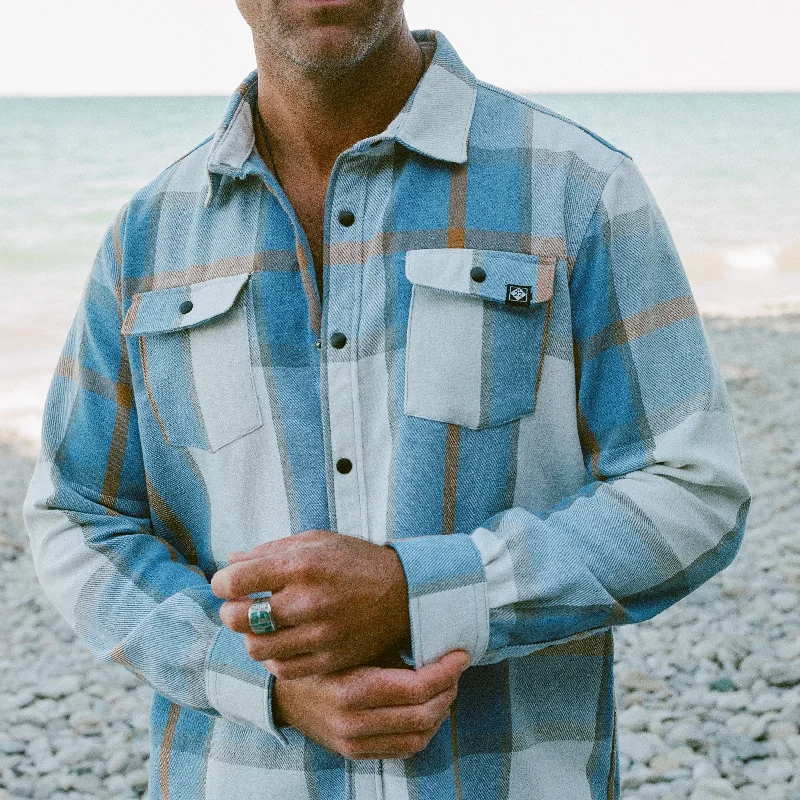 Men's Minimalist Shirts for a Clean LookPENINSULA FLANNEL
