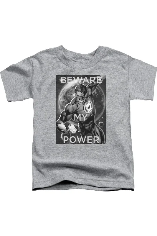 Men's Shirts with Barrel CuffsDC Comics Power Short Sleeve Juvenile Tee / T-Shirt