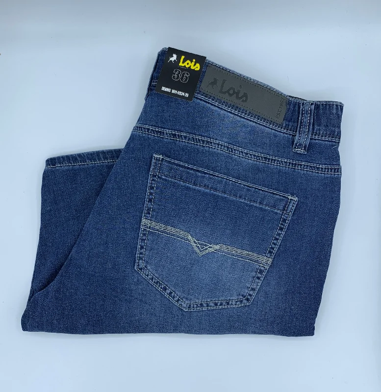 Men's Classic Denim Jean ShortsLois Dennis Shorts - Stonewash - 1811 6924 20