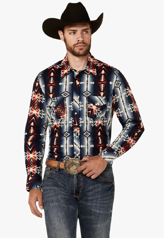 Men's Timeless Dress Shirts for Enduring StyleRock and Roll Mens Woven Long Sleeve Shirt Men's Timeless Dress Shirts for Enduring StyleRock and Roll Mens Woven Long Sleeve Shirt