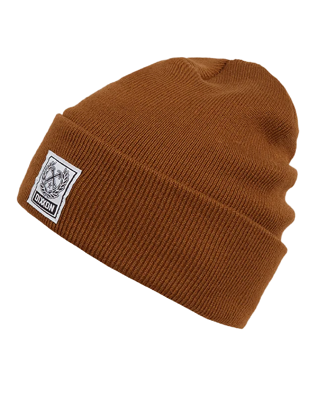 Relaxed Beanie HatsRibbed Beanie - Brown