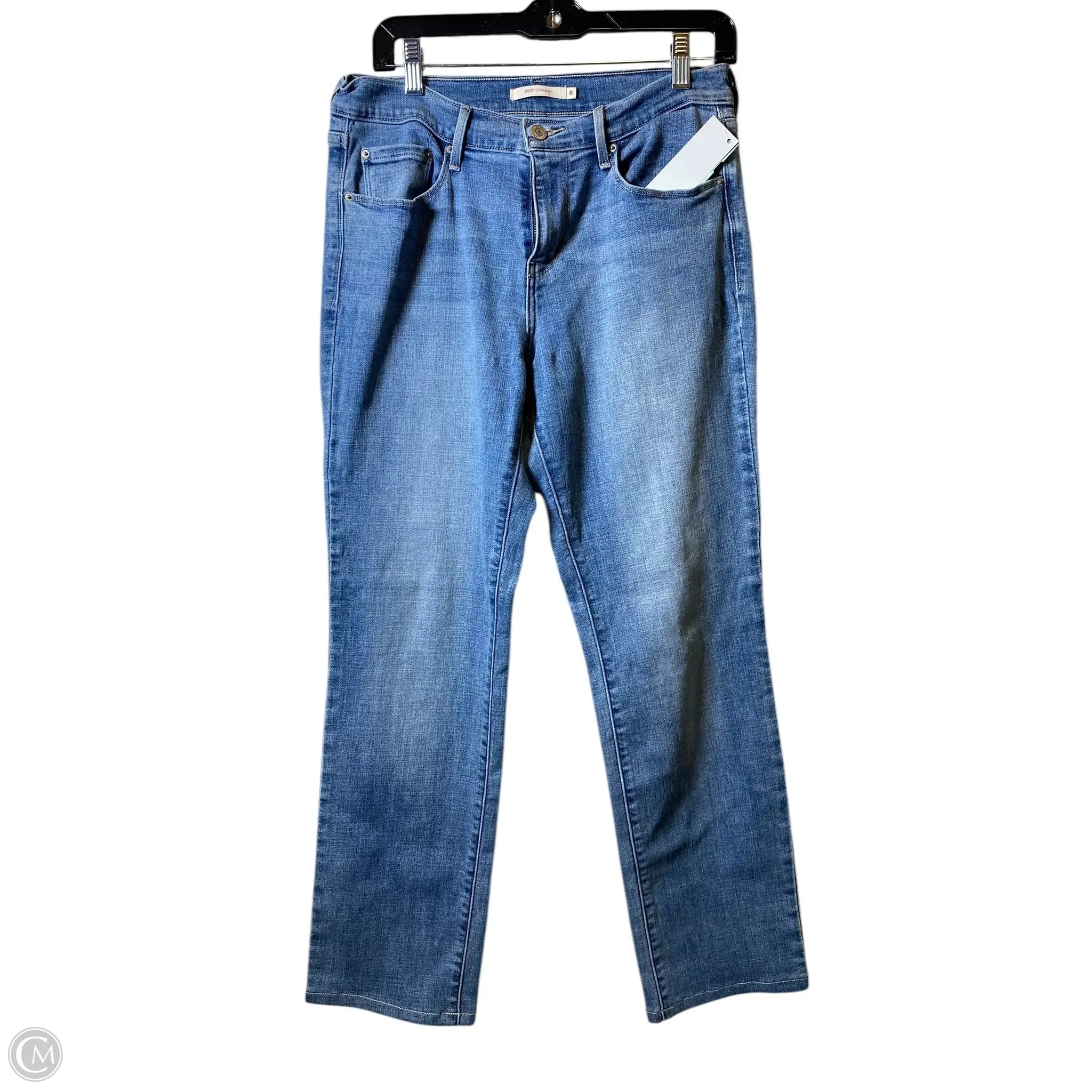 Men's Jeans for Everyday WearJeans Straight By Levis In Blue Denim, Size: 8