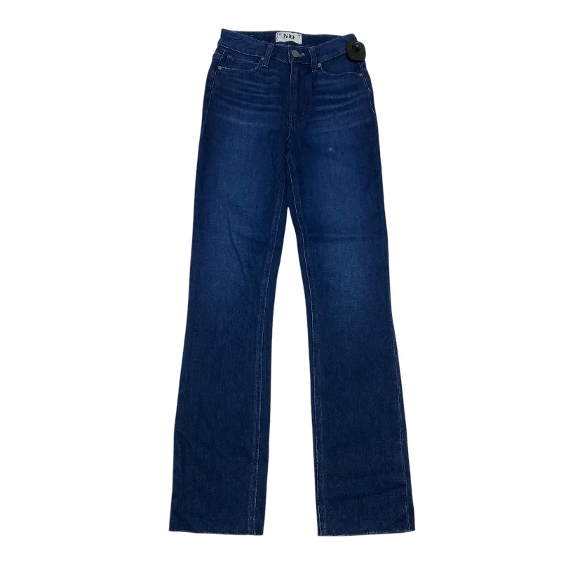 Jeans for Men with Skinny LegsJeans Designer By Paige In Blue Denim, Size: 0