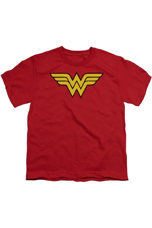 Men's Shirts for HuntingDC Comics Wonder Woman Logo Short Sleeve Youth Tee / T-Shirt Men's Shirts for HuntingDC Comics Wonder Woman Logo Short Sleeve Youth Tee / T-Shirt