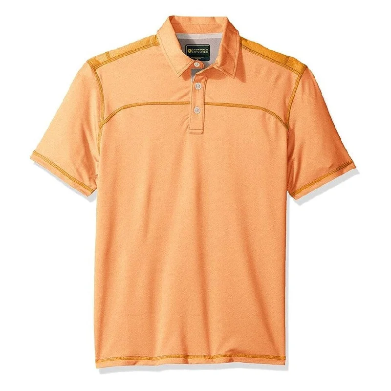 Men's Shirts with Hook-and-Loop ClosuresG.H. Bass & Co. Mens White Water Rugby Polo Shirt, Orange, Small Men's Shirts with Hook-and-Loop ClosuresG.H. Bass & Co. Mens White Water Rugby Polo Shirt, Orange, Small