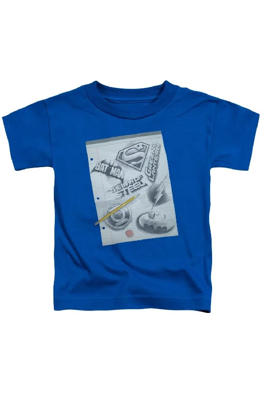 Men's Shirts with Logo EmbossmentsDC Comics Logo Note Paper Short Sleeve Juvenile Tee / T-Shirt Men's Shirts with Logo EmbossmentsDC Comics Logo Note Paper Short Sleeve Juvenile Tee / T-Shirt