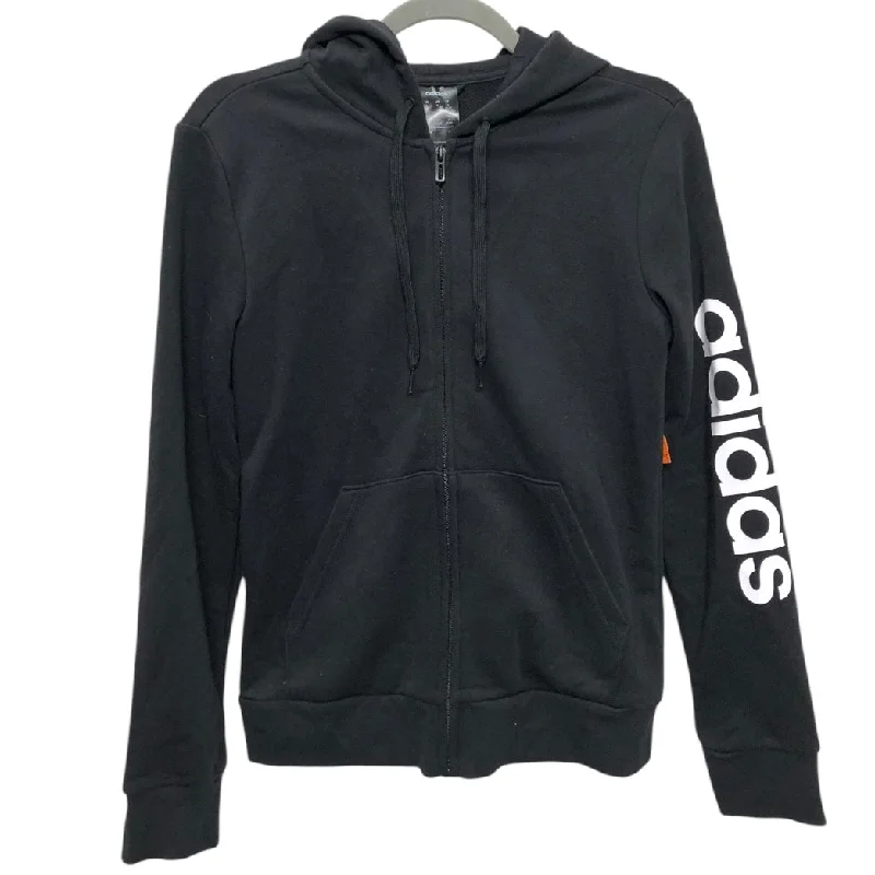 Men's Hoodies for SnowboardingSweatshirt Hoodie By Adidas In Black, Size:S