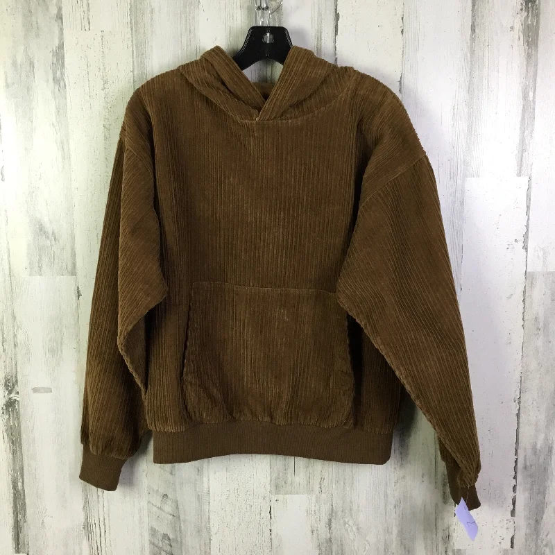 Men's Hoodies for WorkoutSweatshirt Hoodie By Pacsun In Brown, Size: S