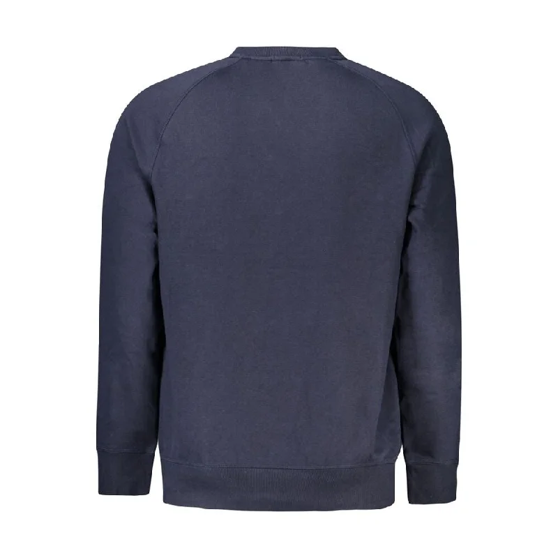 Men's Sweaters for Winter SportsTimberland Blue Cotton Men's Sweater