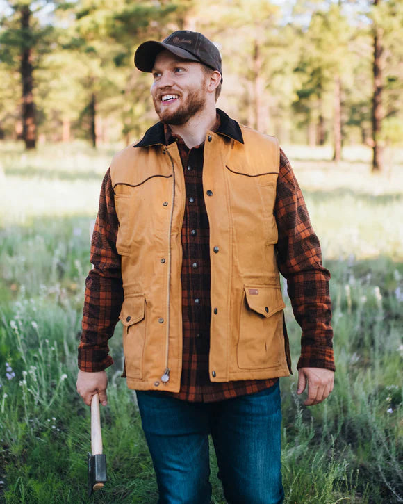 Men's Coats for Rainy WeatherOutback Men's Canvas Vest/29746