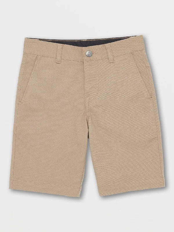 Robust Men's Denim and Canvas ShortsBig Boys Vmonty Stretch Shorts - Khaki