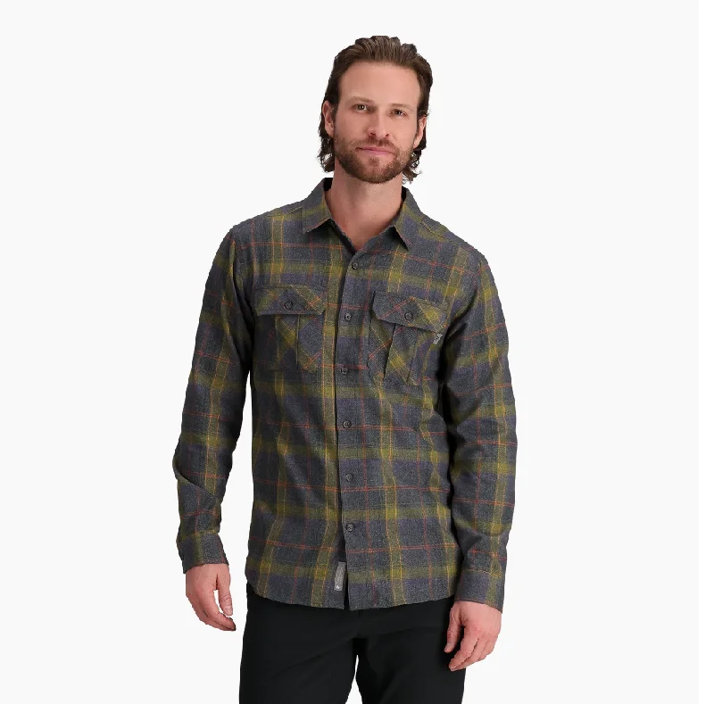 Men's Color-Blocking Shirts for a Statement LookMen's Lost Coast Flannel Plaid L/S