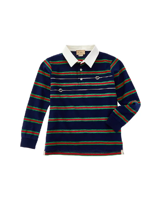 Men's Shirts with Asymmetrical HemlinesGucci Polo Shirt