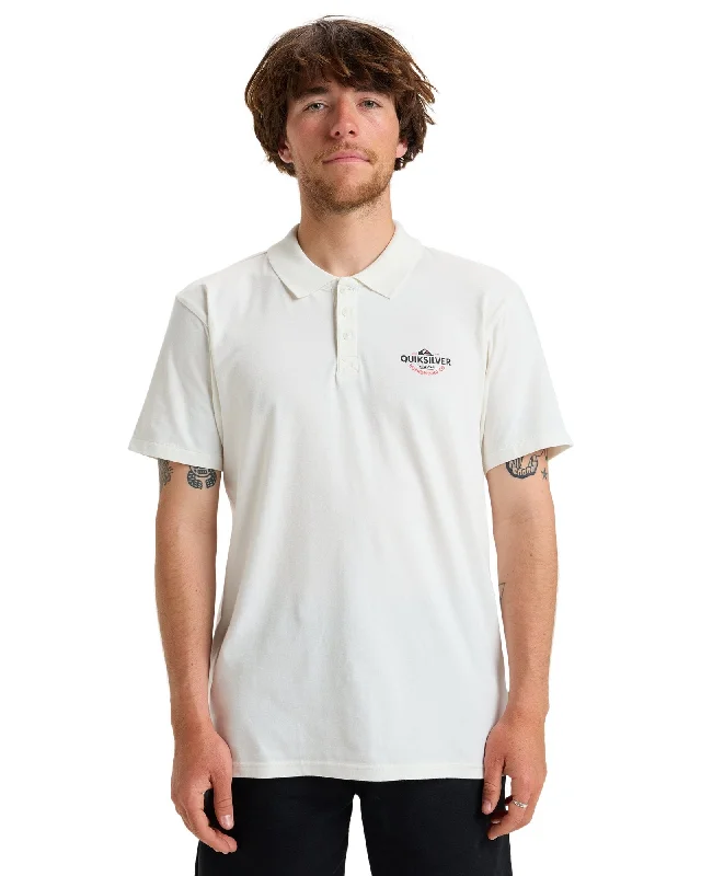 Men's Shirts with Full PlacketsQuiksilver Men's Stretch Polo Shirt