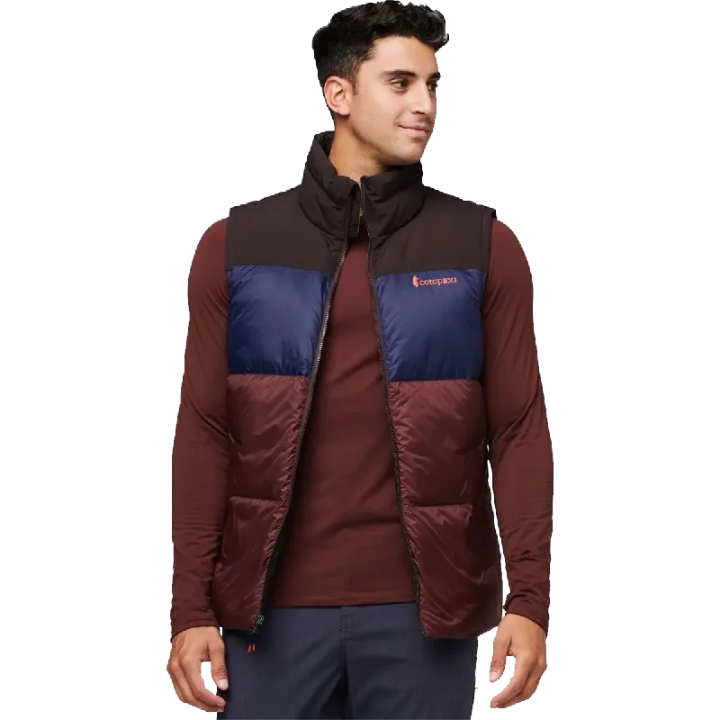 Men's Coats with Patchwork DesignsSolazo Down Vest