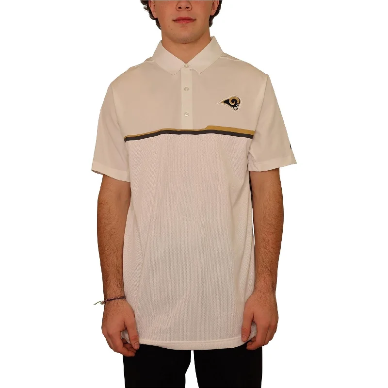 Men's Shirts with Chest PocketsNike Mens Rams Logo Rugby Polo Shirt