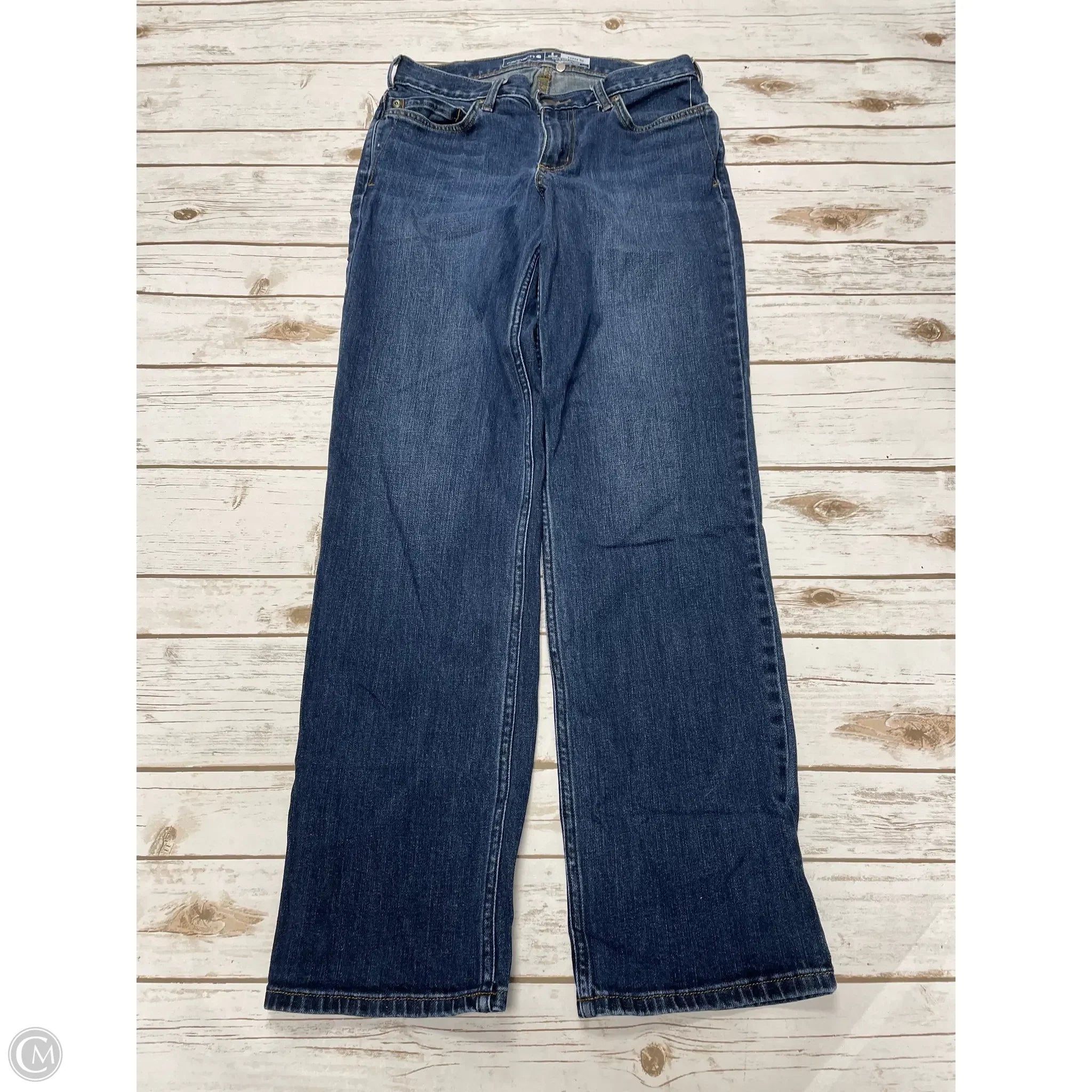 Yoked Back Men's JeansJeans Boyfriend By Carhartt In Blue Denim, Size: 6