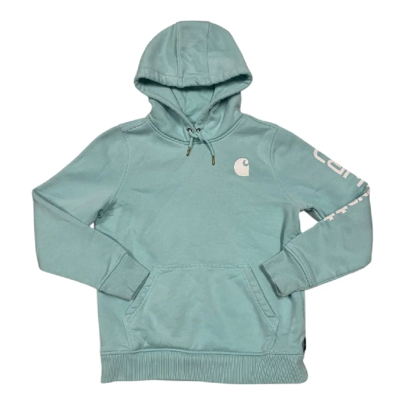 Men's Hoodies for GymSweatshirt Hoodie By Carhartt In Green, Size:M
