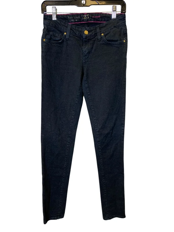 Men's Jeans with RipsJeans Designer By Kate Spade In Black, Size: 0
