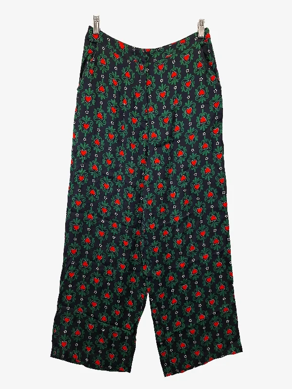 Slim-Fit Men's JeansKitri Garden Of Hearts Wide Leg Pants Size 12