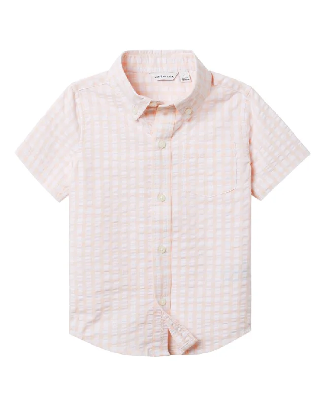 Men's Solid-Color Block Shirts for a Bold StatementJanie and Jack The Gingham Seersucker Shirt Men's Solid-Color Block Shirts for a Bold StatementJanie and Jack The Gingham Seersucker Shirt