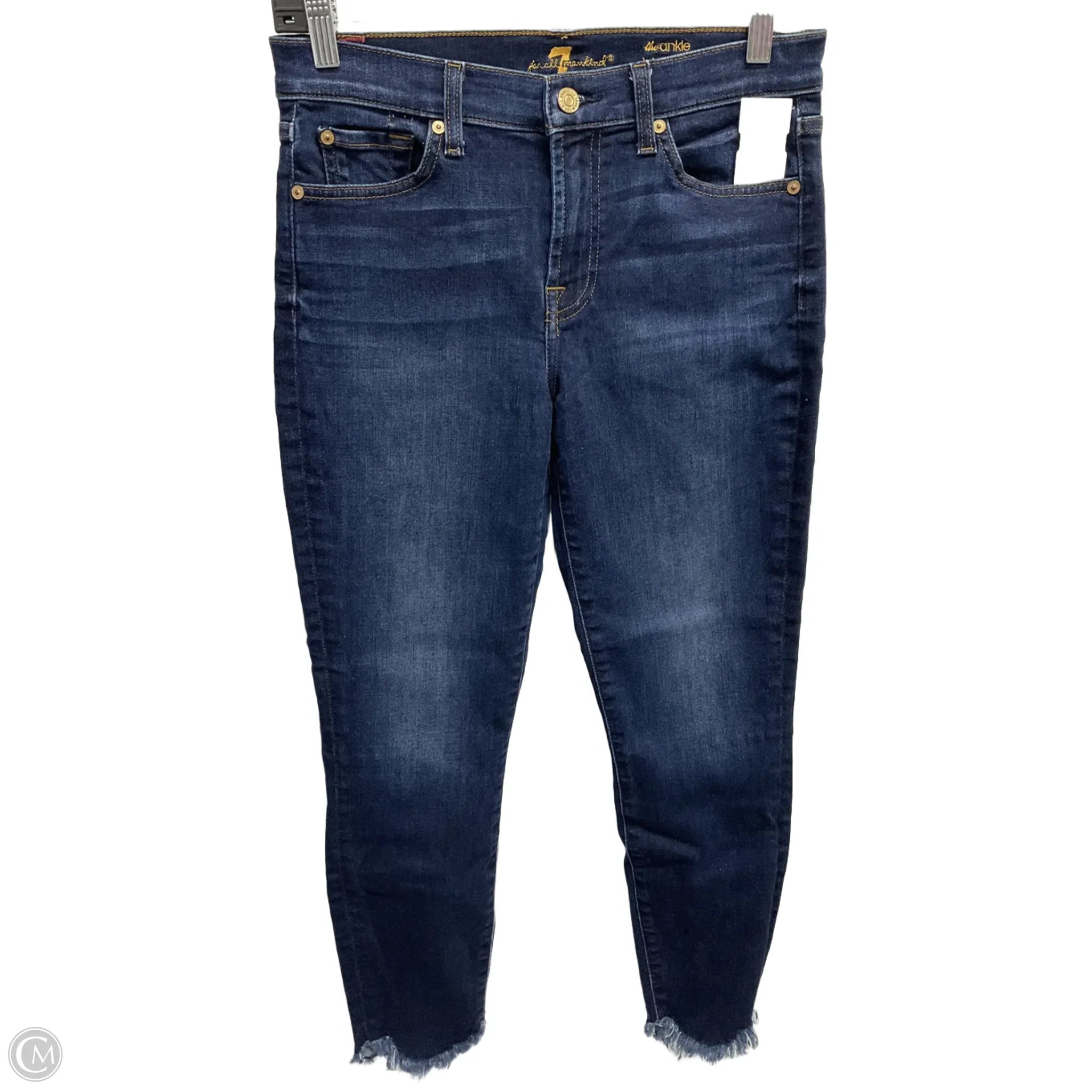 Workwear Men's JeansJeans Skinny By 7 For All Mankind In Blue Denim, Size: 6