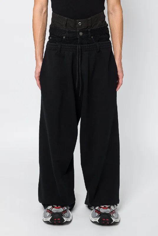 Men's Coats for SpringBalenciaga Layered Jogging Trousers