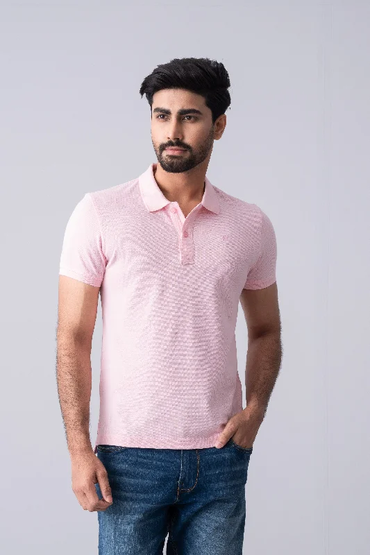 Men's Shirts with Pin CollarsRegular Fit Solid Polo Shirt