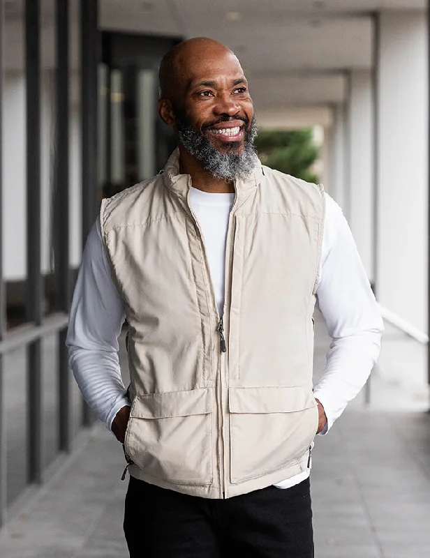 Men's Coats with Ripstop FabricQ.U.E.S.T. Vest for Men