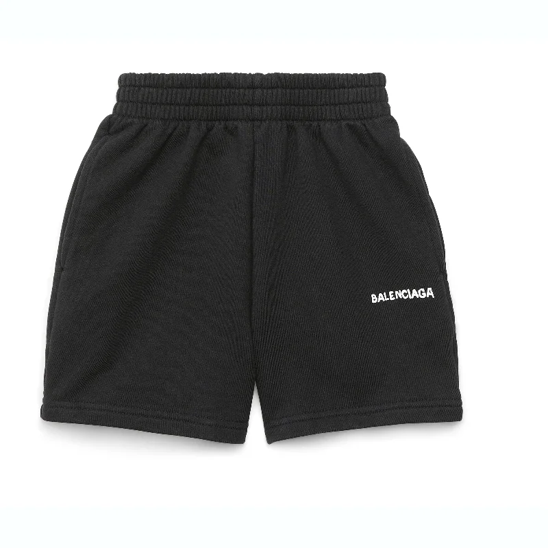 Everyday Wear Men's Casual ShortsBlack Logo Shorts
