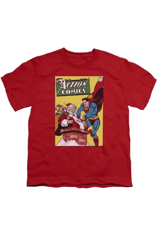 Men's Shirts with Full PlacketsDC Comics Cover No. 105 Short Sleeve Youth Tee / T-Shirt Men's Shirts with Full PlacketsDC Comics Cover No. 105 Short Sleeve Youth Tee / T-Shirt